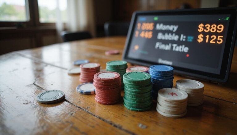 Bubble And Final Table Adjustments For Small Buy‑In Tournaments